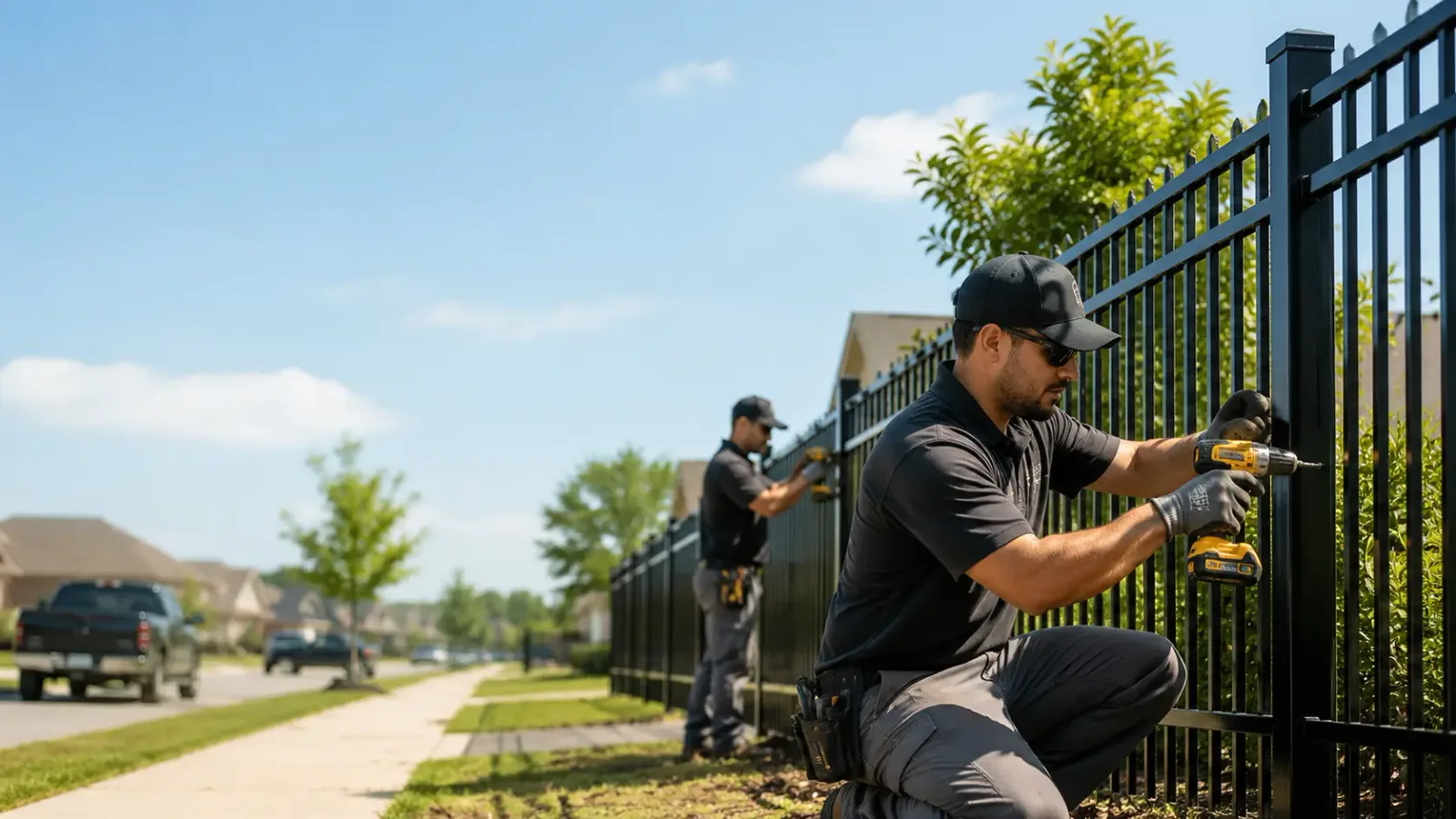 Metal Fence Installation in Deerfield, MI